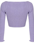PINKO Purple Viscose Sweater