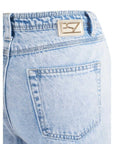 Yes Zee Light Blue Cotton Women High-Waisted Jeans