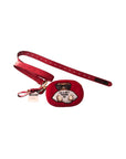 Moschino Couture Chic Embroidered Nylon Belt Bag in Pink