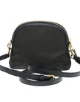 Moschino Couture Chic Teddy Bear Print Clutch with Calfskin Strap