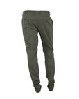 Made in Italy Elegant Green Summer Trousers for Men