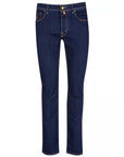 Jacob Cohen Elegant Dark Blue Bard Jeans