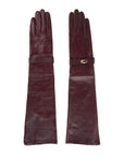 Cavalli Class Red Lambskin Women Glove