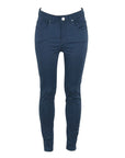 Maison Espin Blue Cotton Women's Skinny Jean