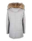 Made in Italy Italian Wool-Cashmere Blend Gray Jacket