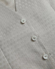 Dolce & Gabbana Off White Cotton Waistcoat Dress Formal Vest