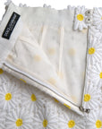 Dolce & Gabbana White Floral A-line Mini Skirt