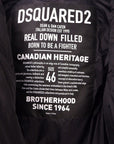 Dsquared² Black Nylon Men Jacket