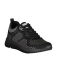 Carrera Black Polyester Sneaker