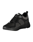 Carrera Black Polyester Sneaker