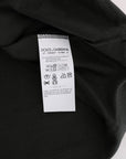 Dolce & Gabbana Emerald Green Cotton Tee with 2017 Print