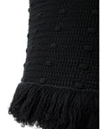 Bottega Veneta Elegant Black Cotton Skirt