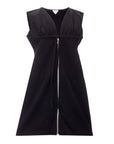 Bottega Veneta Elegant Black Viscose Dress Essentials