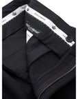 Dolce & Gabbana Elegant Polyester Black Pants for Men