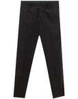Dolce & Gabbana Sleek Black Wool Trousers for Men