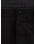 Dolce & Gabbana Sleek Black Wool Trousers for Men