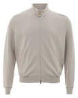 Gran Sasso Beige Cotton Cardigan for Men