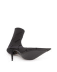 Balenciaga Elegant Black Spandex Statement Boots