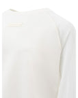 Armani Exchange Elegant White Polyamide Sweater