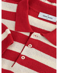 Gran Sasso Elegant Cotton Polo Shirt in Vibrant Red