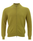 Gran Sasso Elegant Yellow Cotton Cardigan for Men
