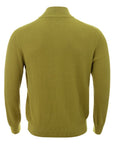 Gran Sasso Elegant Yellow Cotton Cardigan for Men