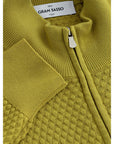 Gran Sasso Elegant Yellow Cotton Cardigan for Men