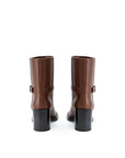 Burberry Brown Leather Boot