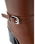 Burberry Brown Leather Boot