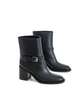 Burberry Black Leather Boot