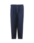 Emporio Armani Blue Linen Jeans & Pant