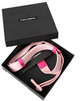 Dolce & Gabbana Pink Canvas Stretch Plastic Buckle Women Belt