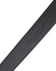 Dolce & Gabbana Gold Glitter Leather Silver Metal Buckle Belt