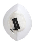 Dolce & Gabbana White Cotton Cap Bucket Capello Hat Men