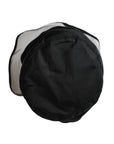 Dolce & Gabbana Black Polyester Plastic Bucket Hat Men