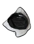 Dolce & Gabbana Black Polyester Plastic Bucket Hat Men