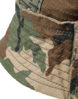 Dolce & Gabbana Green Camouflage Cotton Bucket Hat Men