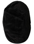 Dolce & Gabbana Black Crown Cotton Newsboy Hat Men
