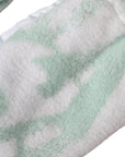 Dolce & Gabbana White Nylon Fleece Wrist Length Mitten Gloves