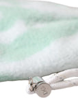 Dolce & Gabbana White Nylon Fleece Wrist Length Mitten Gloves