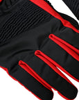 Dolce & Gabbana Black Red Nylon Wrist Length Gloves