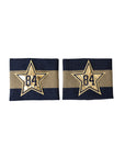 Dolce & Gabbana Black Gold Logo Star 84 Viscose Wristband