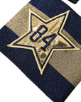 Dolce & Gabbana Black Gold Logo Star 84 Viscose Wristband