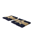Dolce & Gabbana Black Gold Logo Star 84 Viscose Wristband