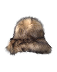 Dolce & Gabbana Brown Faux Fur Modacrylic Fedora Hat
