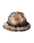 Dolce & Gabbana Brown Faux Fur Modacrylic Fedora Hat