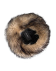 Dolce & Gabbana Brown Faux Fur Modacrylic Fedora Hat