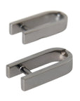 Dolce & Gabbana Silver Plated Metal Brass Pin Men Cufflinks