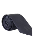 Dolce & Gabbana Blue Solid Silk Adjustable Tie Men