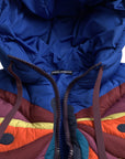Dolce & Gabbana Multicolor Butterfly Hooded Puffer Jacket